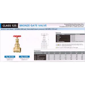 BRONZE GATE VALVE AK...