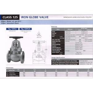 IRON GLOVE VALVE 125...