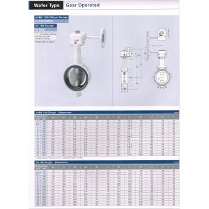 Wafer Type Gear Operated G-PN16DJ G-PN25DJE D-16DJ