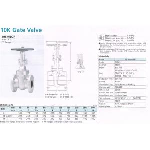 GATE VALVE 10K 10SMB...