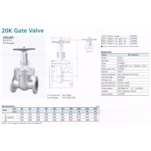 GATE VALVE 20K 20SLB...