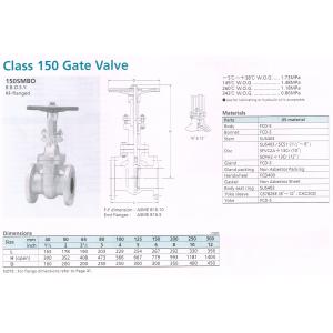 GATE VALVE 150 SMBO