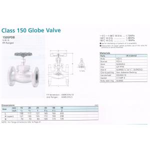 GATE VALVE 150 SPDB